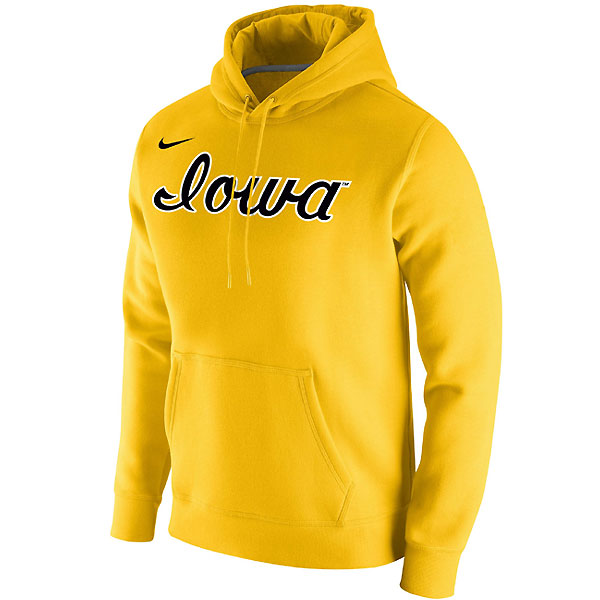 NCAA Iowa Hawkeyes Script Sweatshirt Throw 54 x 84