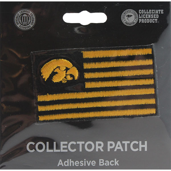 Iowa Hawkeyes Collector Flag Patch
