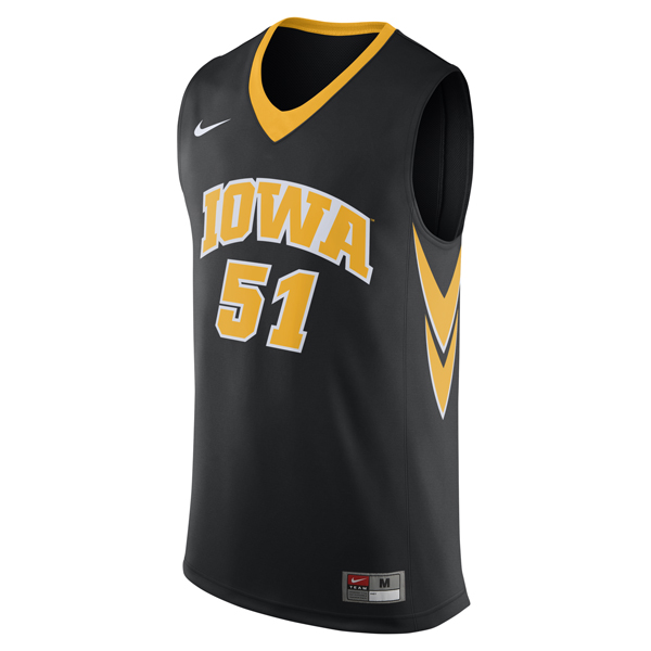 Iowa Hawkeyes #51 Replica Basketball Jersey