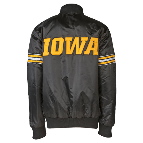 Iowa Hawkeyes Satin Reversible Jacket
