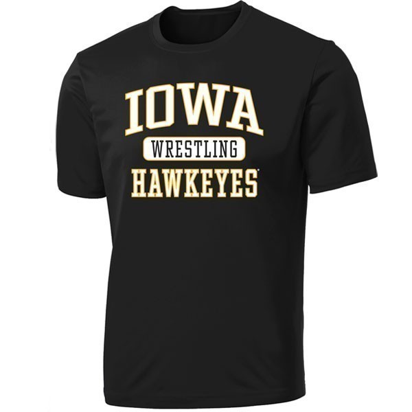 Iowa Hawkeyes Wrestling Tee - Short Sleeve