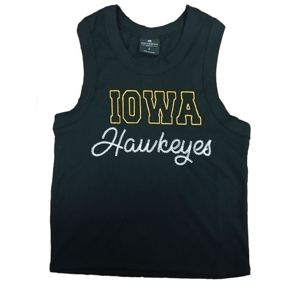 Iowa Hawkeyes Women's Sublime Ribbed Tank