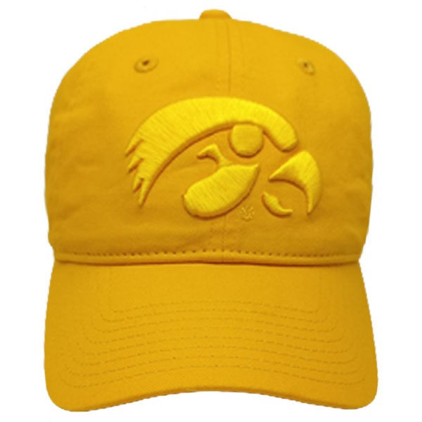 Iowa Hawkeyes Tonal Gold Tigerhawk Twill Hat