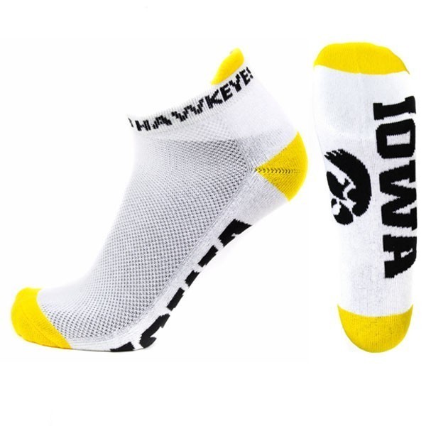 Iowa Hawkeyes Footie Socks