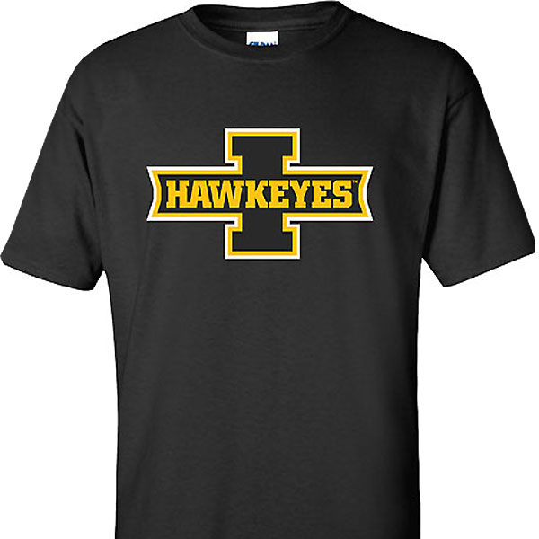 Iowa Hawkeyes "I" Logo Tee