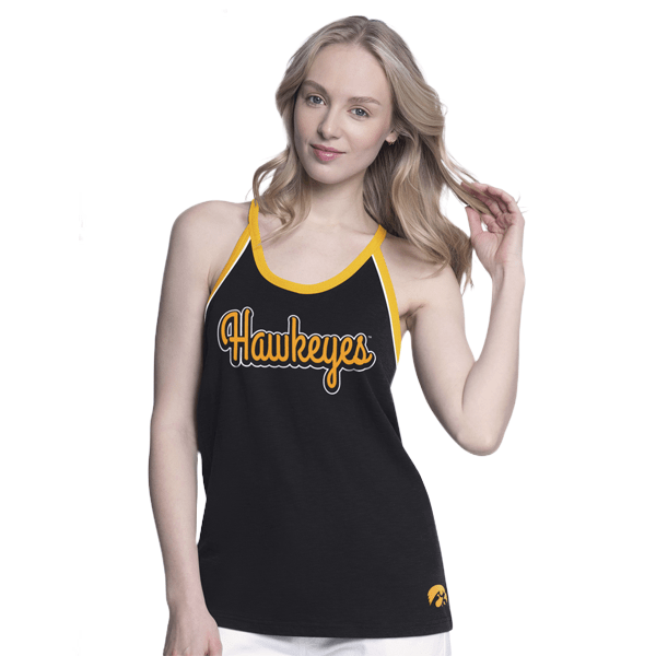 Iowa Hawkeyes Curveball Tank top