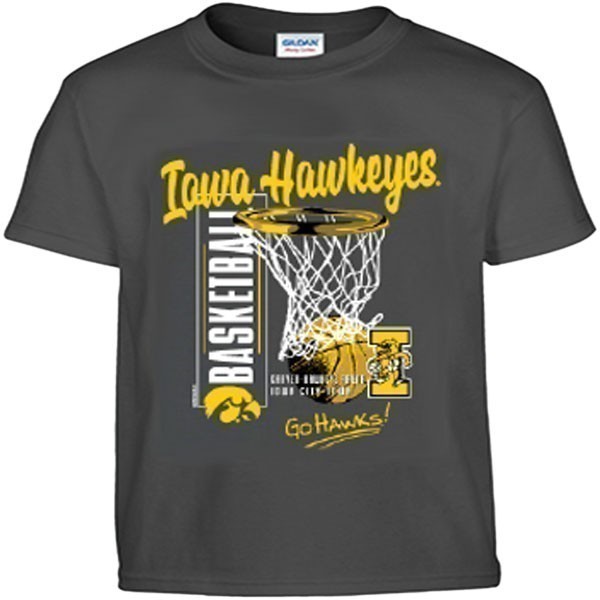 Iowa Hawkeyes Long Net Short Sleeve Tee