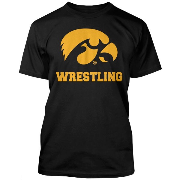 Iowa Hawkeyes Wrestling Tigerhawk Tee