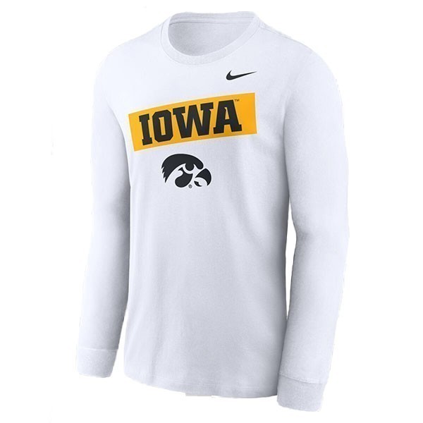 Iowa Hawkeyes Let's Go Long Sleeve Tee