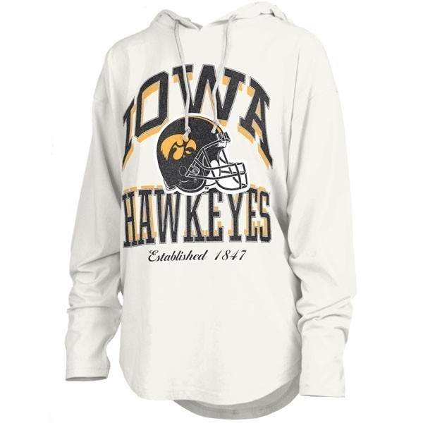 Iowa Hawkeyes Women's Cavelli Long Sleeve Hood