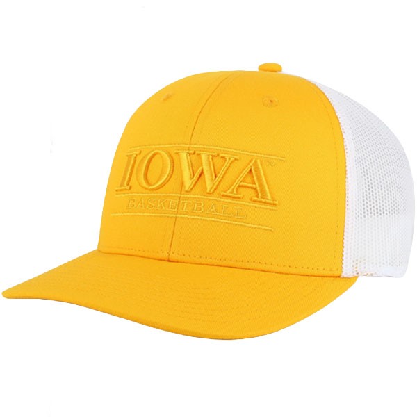Iowa Hawkeyes Trucker Tonal Basketball Hat