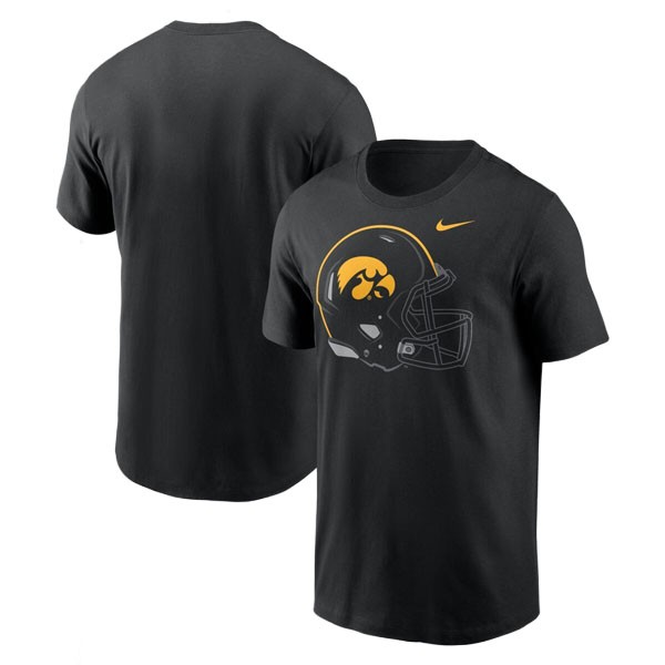 Iowa Hawkeyes Football Helmet Tee