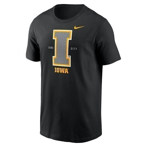 Iowa Hawkeyes Block I Chain Tee