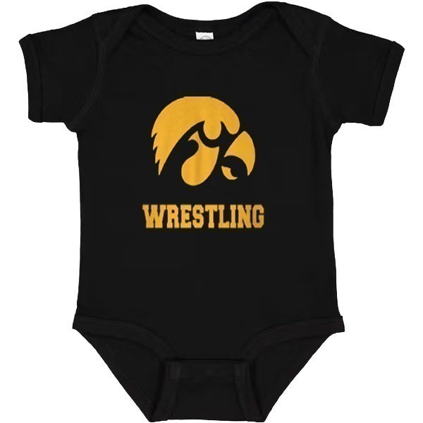 Iowa Hawkeyes Wrestling Infant Onesie
