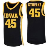Iowa Hawkeyes Youth Stuelke #45 Black Jersey