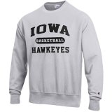 Iowa Hawkeyes Basketball Reverse Weave Crew Sweat
