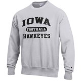 Iowa Hawkeyes Football Reverse Weave Crew Sweat