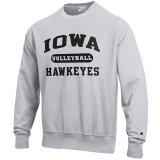 Iowa Hawkeyes Volleyball Reverse Weave Crew Sweat