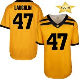 Iowa Hawkeyes Youth Laughlin Gold Jersey
