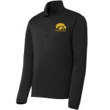 Iowa Hawkeyes Swimming and Diving 1/4 Zip Pullover - Black