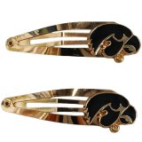 Iowa Hawkeyes 2pk Barrettes
