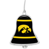 Iowa Hawkeyes Bell Ornament