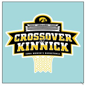 Iowa Hawkeyes Crossover 3/Pack Decal