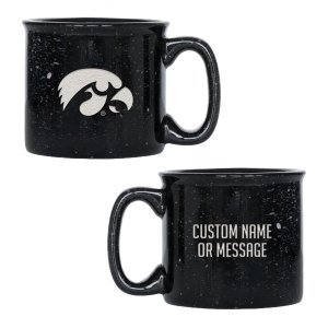 Iowa Hawkeyes Personalized 12oz Ceramic Campfire Mug