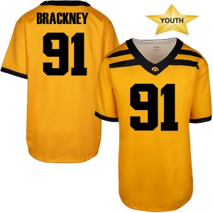 Iowa Hawkeyes Youth Brackney Jersey