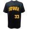 Iowa Hawkeyes Baseball Obermueller Black #33 Jersey