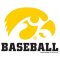 Iowa Hawkeyes Baseball Decal