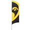 Iowa Hawkeyes Tall Team Flag Kit
