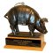 Iowa Hawkeyes Floyd Rosedale Trophy Ornament