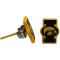 Iowa Hawkeyes Block I Post Earrings