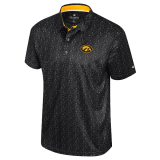 Iowa Hawkeye Football Print Polo