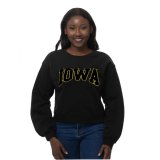 Iowa Hawkeyes Women's Cropped Crew