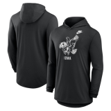 Iowa Hawkeyes Flying Hawk Long Sleeve Hood