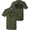 Iowa Hawkeyes Military Green Flag Tee