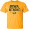 Iowa Hawkeyes Iowa Strong Gold Tee - Short Sleeve